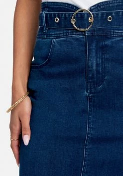 TC High Waist Denim Pencil Skirt Spring/Summer
