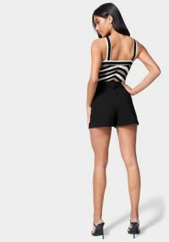 TC High Waist Button Detail Short Festival Season