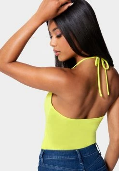 TC Multi Keyhole Halter Top