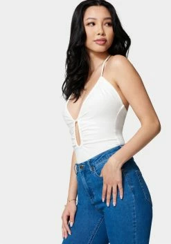 TC Festival Season Multi Keyhole Halter Top