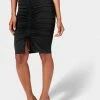 TC Ruched Front Knit Skirt