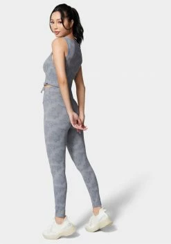 TC Bebe Logo Foiled Print Knit Legging