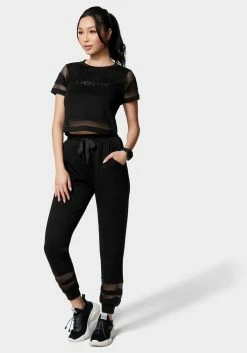 TC Bebe Logo Mesh Inserts Scuba Jogger