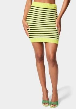 TC High Waist Pencil Sweater Skirt Sets