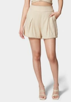 TC Festival Season Metallic Linen Short