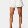 TC Night Out Belt Detail Crepe Wide Leg Short