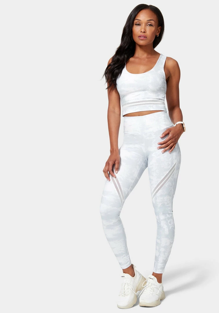 TC Bebe Logo Legging With Mesh Detail 2 TC Bebe Logo Legging With Mesh Detail