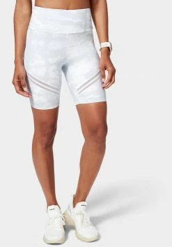 TC Bebe Logo Biker Short With Mesh Detail
