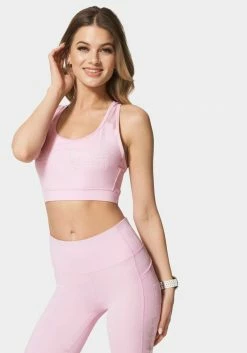 ONE STEP UP BOL Logo Interlock Laser Cut Bra