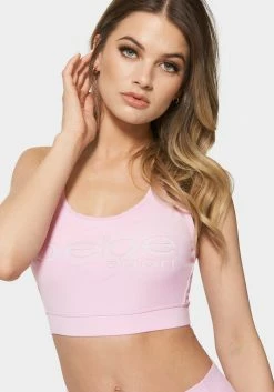 ONE STEP UP BOL Logo Interlock Laser Cut Bra