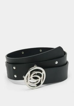 ASTOR Grommet Detail Vegan Leather Belt Bridal
