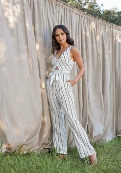 TC Sleeveless Wide Leg Jumpsuit Spring/Summer