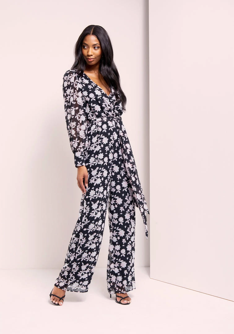 Printed Culotte Jumpsuit Bridal 2 Printed Culotte Jumpsuit Bridal