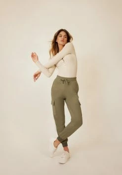 Lounge & Active French Terry Patch Cargo Pocket Jogger